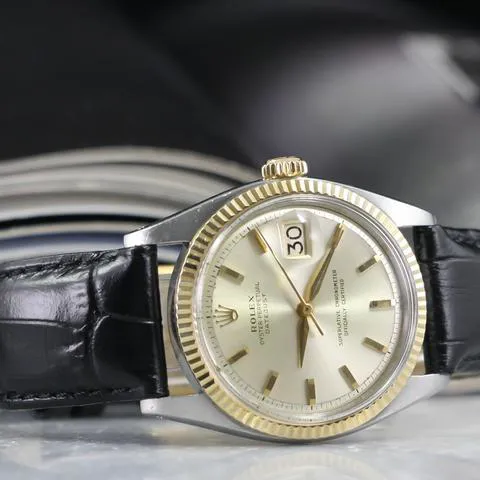 Rolex Datejust 1601 36mm Yellow gold and stainless steel Champagne 3