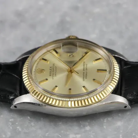 Rolex Datejust 1601 36mm Yellow gold and stainless steel Champagne 9