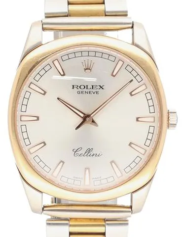 Rolex Cellini Danaos 4243/9-BIC 37mm Rose gold White