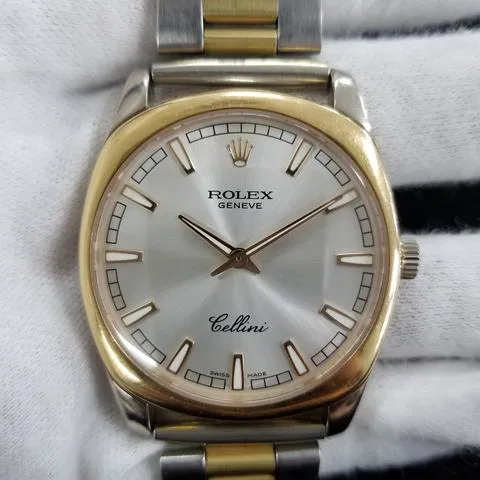 Rolex Cellini Danaos 4243/9-BIC 37mm Rose gold White 5