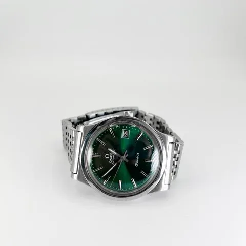 Omega Genève 166.0168 36mm Stainless steel Green 2