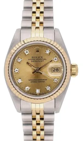 Rolex Lady-Datejust 69173 26mm Yellow gold and stainless steel Gold