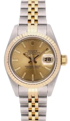 Rolex Lady-Datejust 69173 26mm Yellow gold and stainless steel Gold