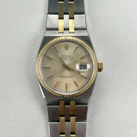 Rolex Datejust Oysterquartz 17013 36mm Stainless steel Champagne