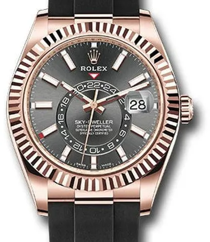 Rolex Sky-Dweller 326235 42mm Rose gold Gray