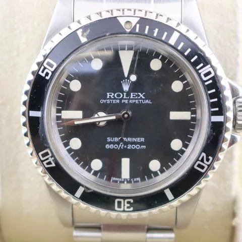 Rolex Submariner 5513 40mm Stainless steel Black 1