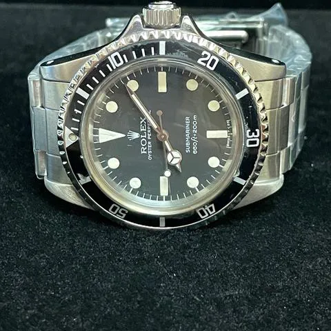 Rolex Submariner 5513 40mm Stainless steel Black 2