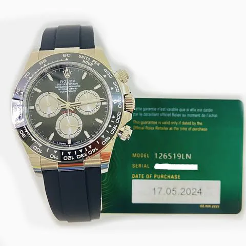 Rolex Daytona 126519LN-0006 40mm 18k white gold Silver