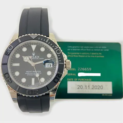 Rolex Yacht-Master 42 226659 42mm White gold Black