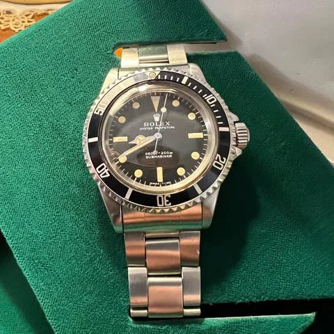 Rolex Submariner 5513 40mm Stainless steel Black 1