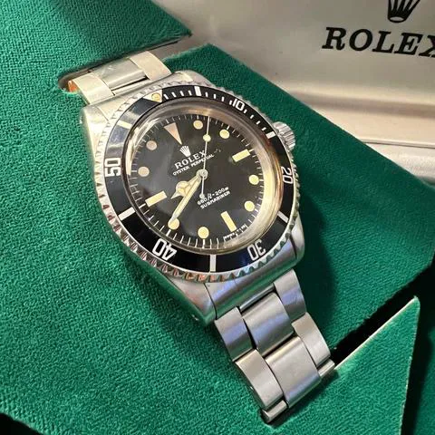 Rolex Submariner 5513 40mm Stainless steel Black 2