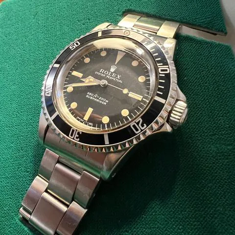 Rolex Submariner 5513 40mm Stainless steel Black 3