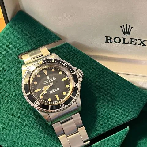 Rolex Submariner 5513 40mm Stainless steel Black 5