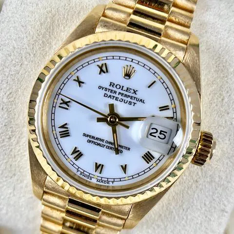 Rolex Lady-Datejust 69178 26mm Yellow gold White 3