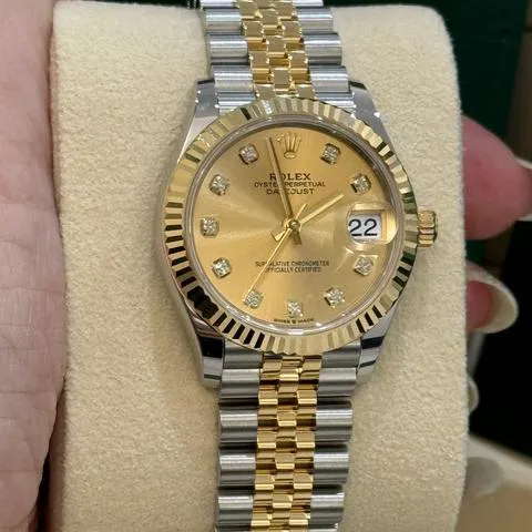 Rolex Datejust 31 178273 31mm Yellow gold and Stainless steel Champagne 5