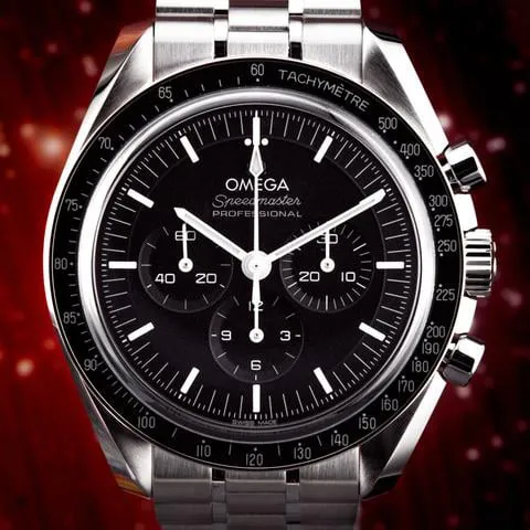 Omega Speedmaster Moon watch 310.30.42.50.01.002 42mm Stainless steel Black