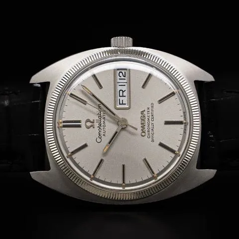 Omega Constellation Day-Date 168.029 34mm Silver Silver 1