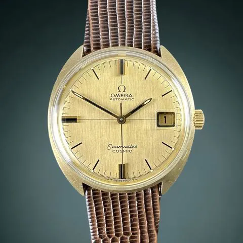 Omega Seamaster Cosmic 36mm Yellow gold and stainless steel Gold