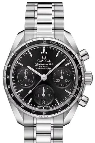 Omega Speedmaster 324.30.38.50.01.001 38mm Stainless steel Black