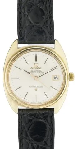 Omega Constellation 168.017 35mm Yellow gold and stainless steel Silver