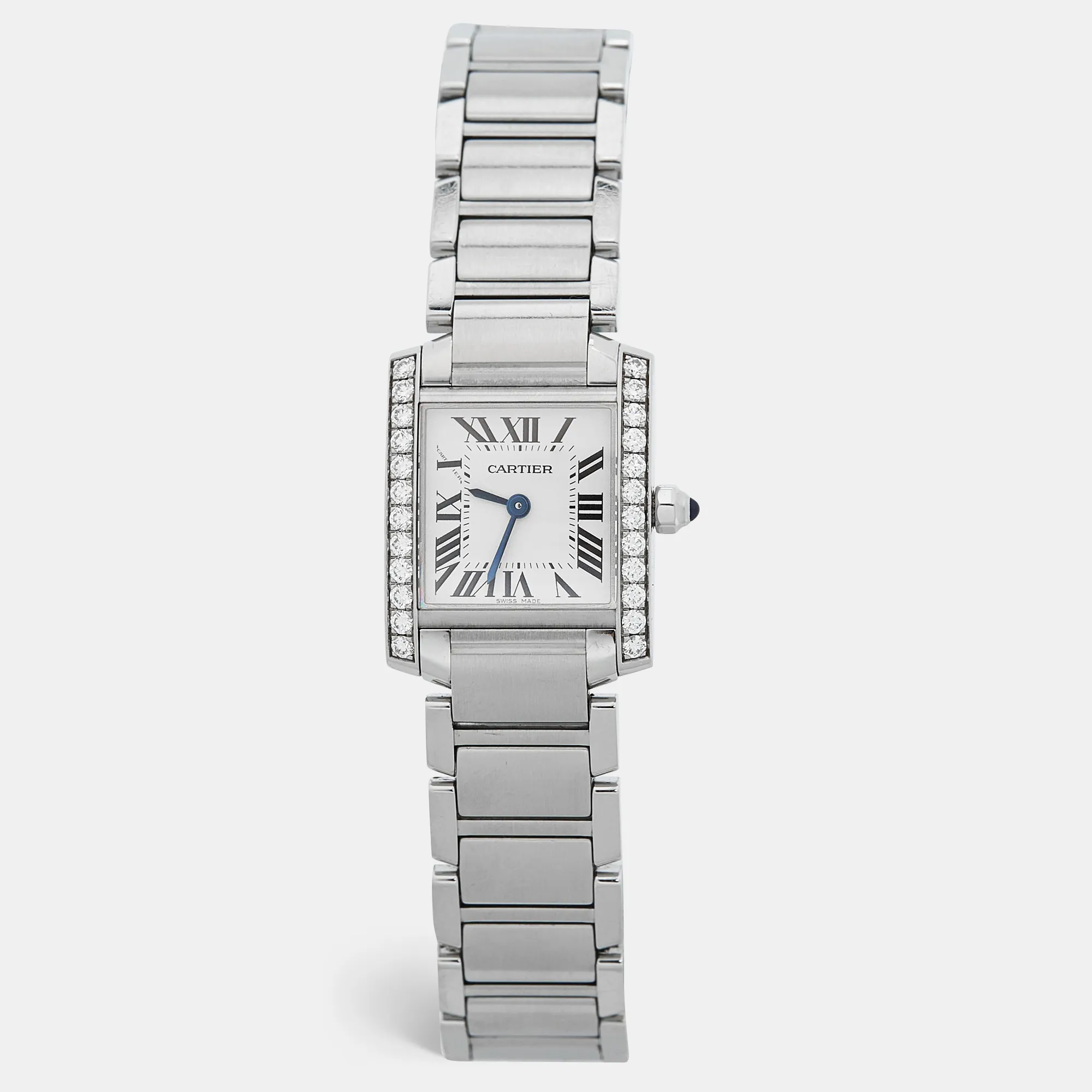 Cartier Tank Française W4TA0008 20mm Stainless steel