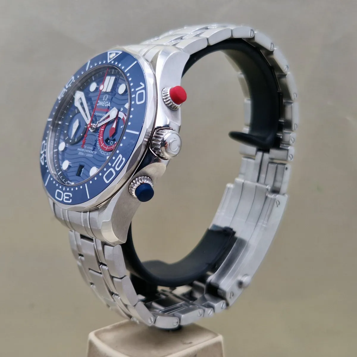 Omega Seamaster Diver 300M 210.30.44.51.03.002 44mm ACCIAIO Blue 1