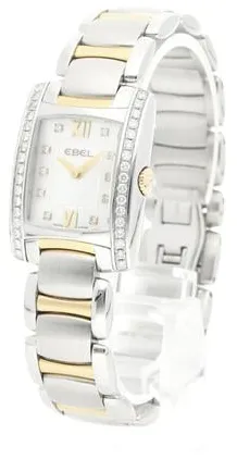Ebel Brasilia 31mm Yellow gold and stainless steel Mother-of-pearl 1