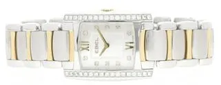 Ebel Brasilia 31mm Yellow gold and stainless steel Mother-of-pearl 5
