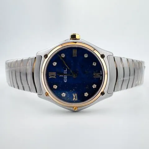 Ebel nullmm Yellow gold and stainless steel Blue