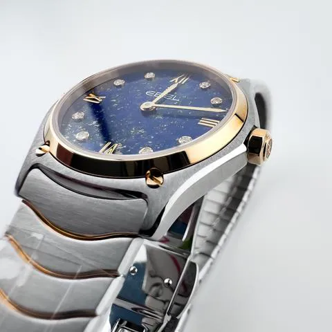 Ebel nullmm Yellow gold and stainless steel Blue 4