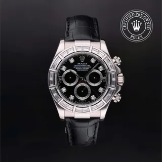 Rolex Daytona 116589 BR White gold Black