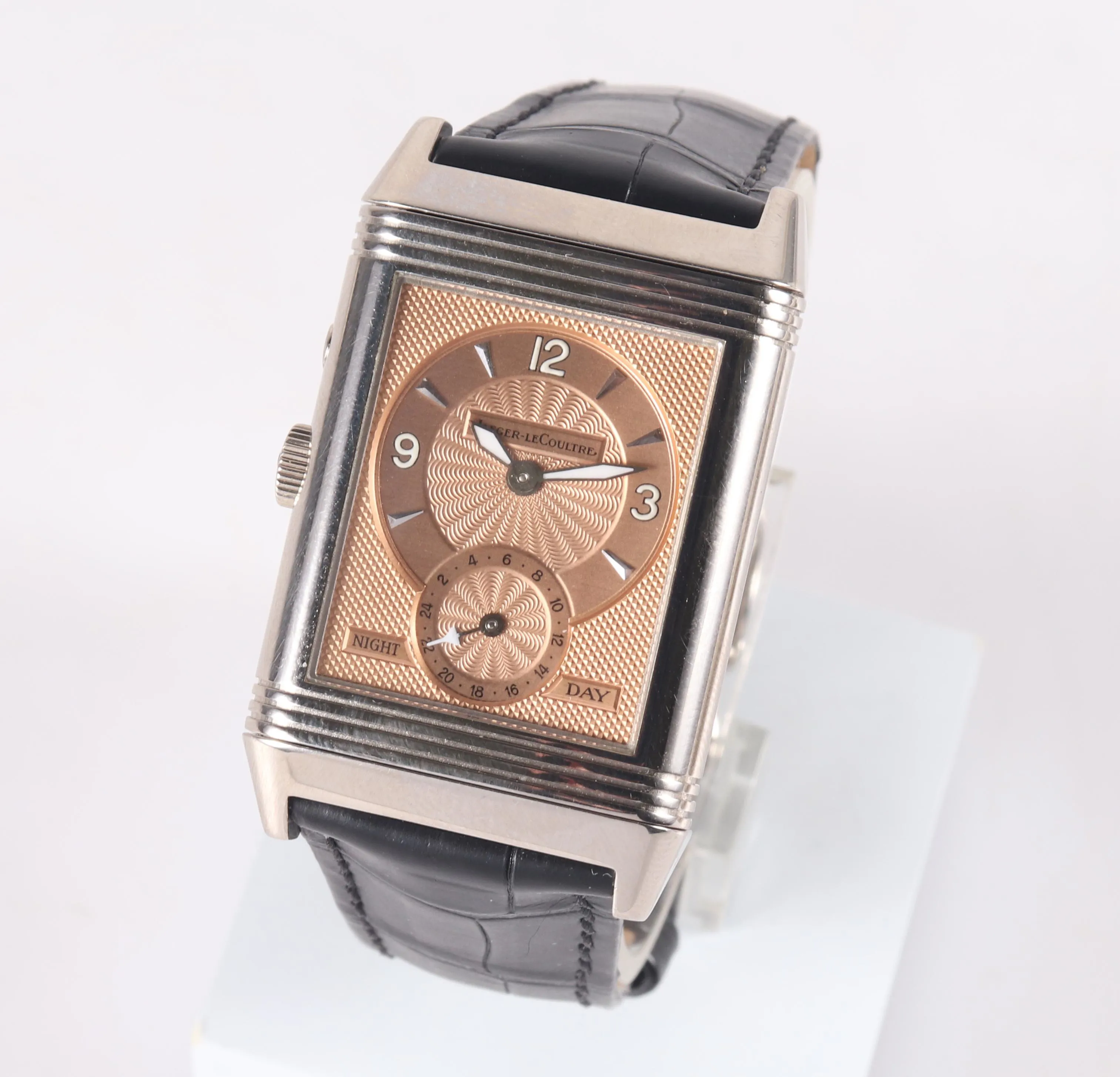 Jaeger-LeCoultre Reverso Duoface 270.3.54 26mm White gold Black and Copper 4