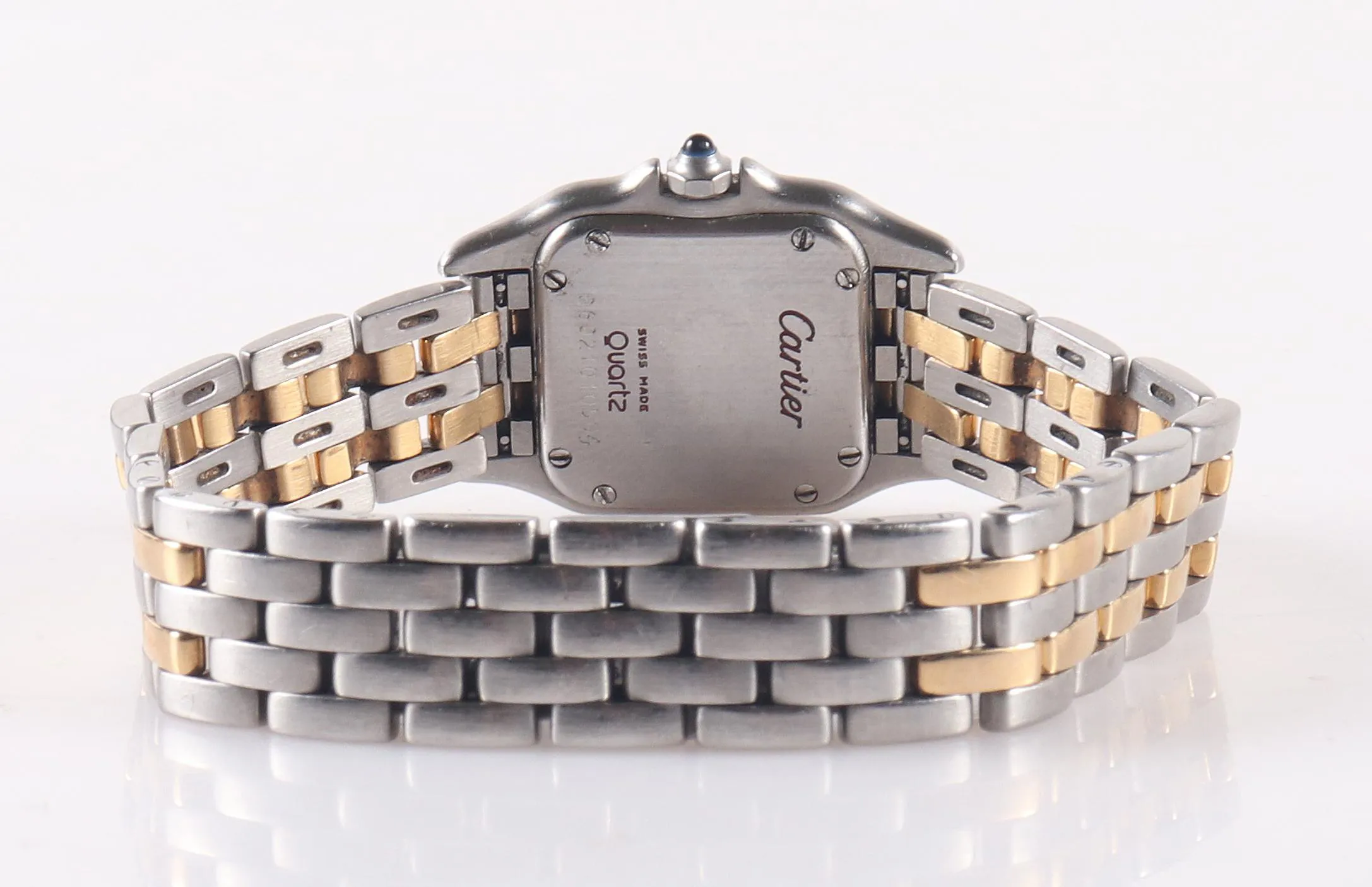 Cartier Panthère 66921 22mm Yellow gold and Stainless steel Cream 1