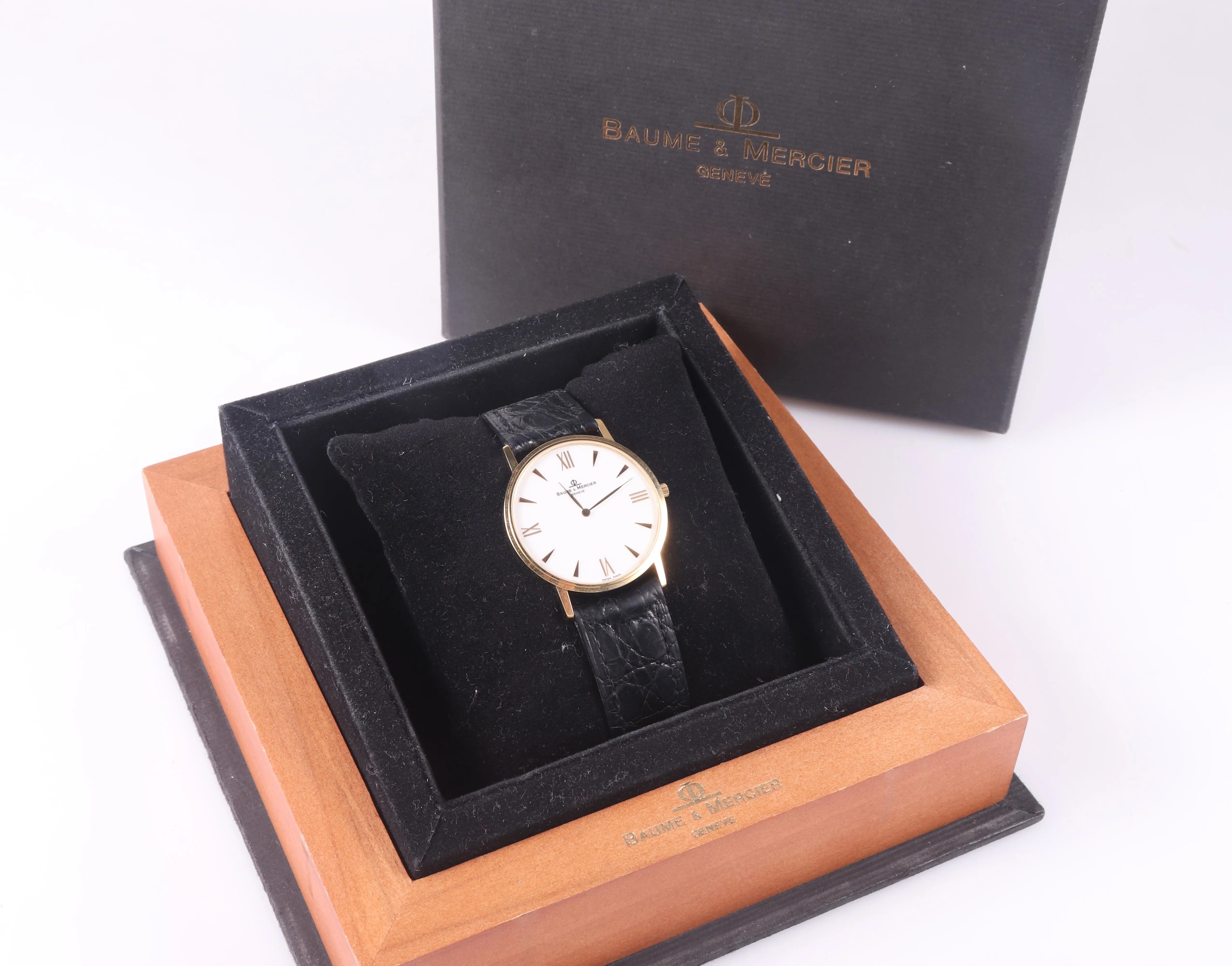 Baume & Mercier Classima MV045088 32mm Yellow gold White 3