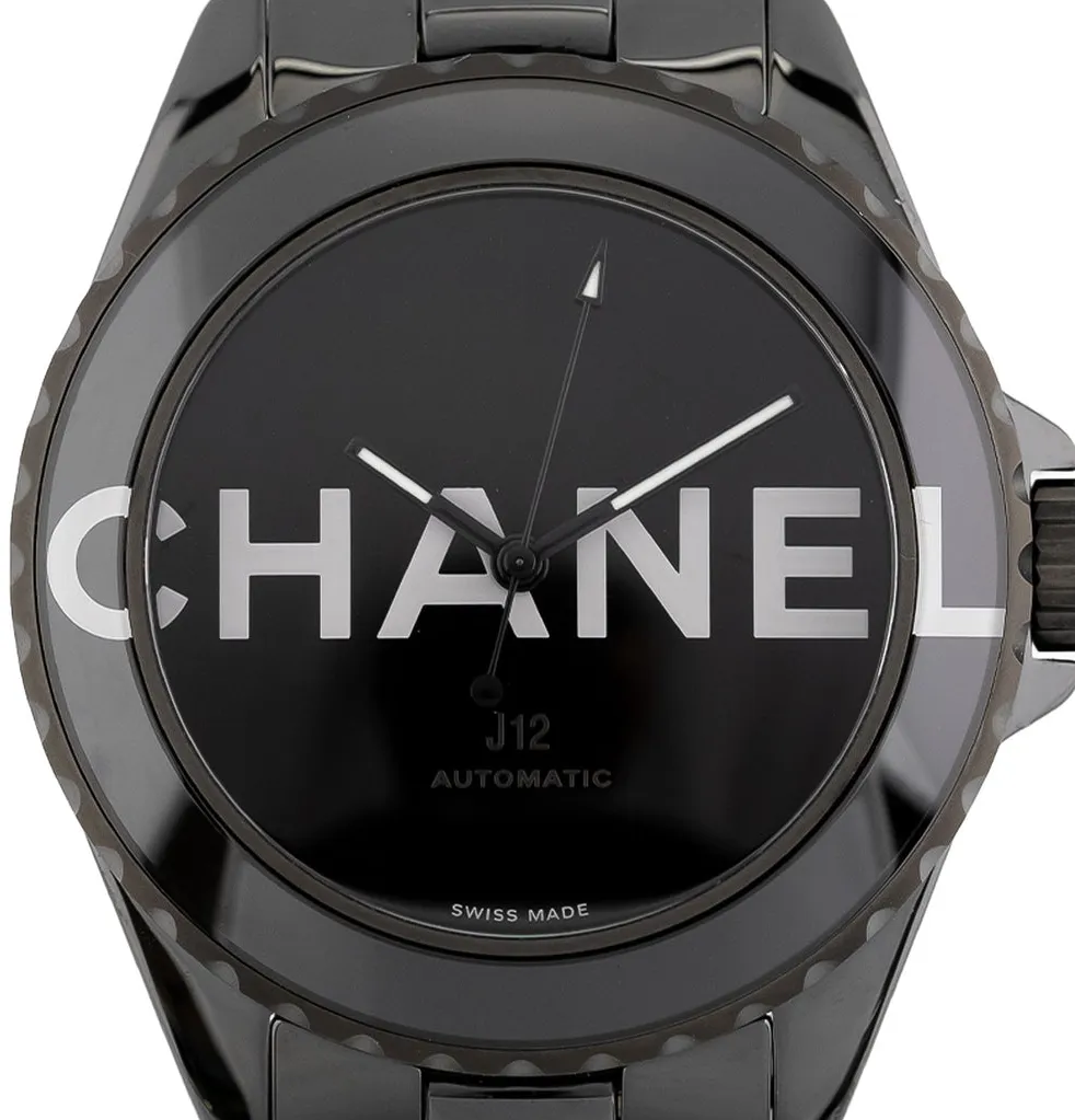 Chanel Wanted By Chanel H7418 38mm Black ceramic Artistic dial 1