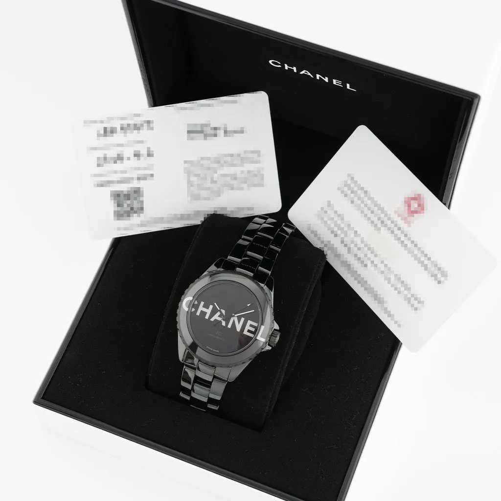 Chanel Wanted By Chanel H7418 38mm Black ceramic Artistic dial 5