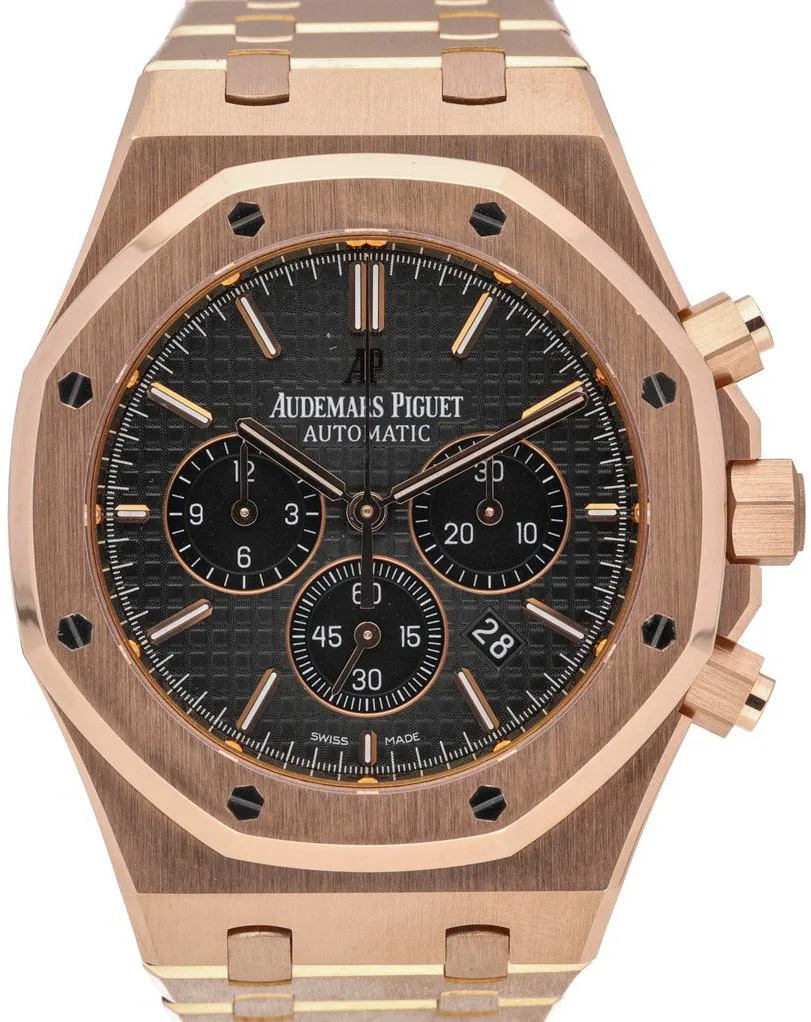 Audemars Piguet Royal Oak 26320OR.OO.1220OR.01 41mm Rose gold Black