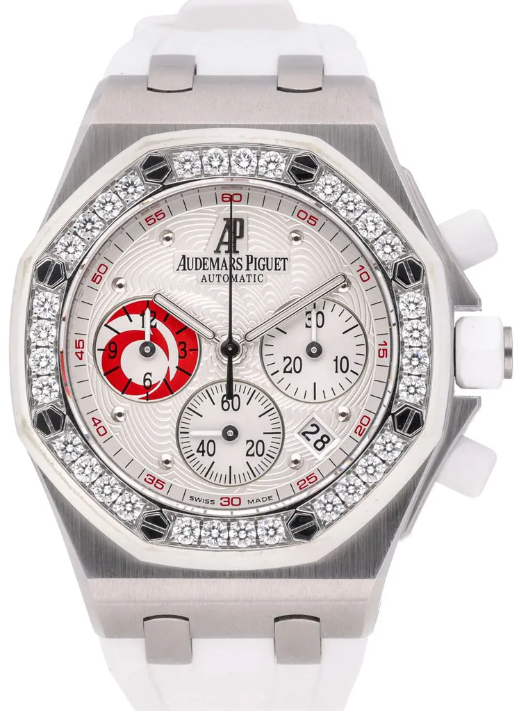 Audemars Piguet Royal Oak Offshore 26076sk.zz.d010ca.01 36mm Stainless steel White