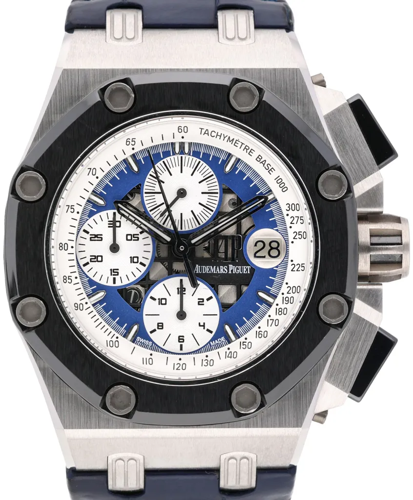 Audemars Piguet Royal Oak Offshore 26078PO.OO.D018CR.01 42mm Platinum Blue