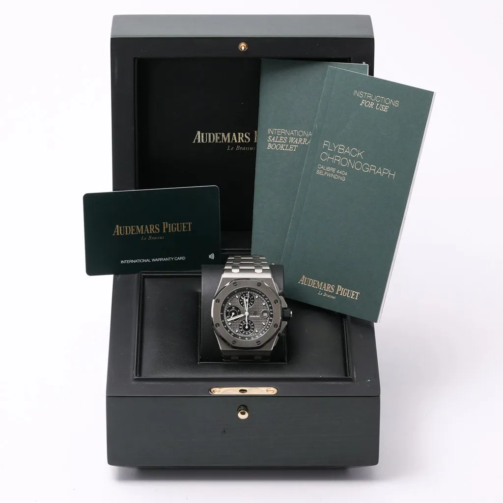 Audemars Piguet Royal Oak Offshore 26238TI.OO.2000TI.01 42mm Titanium Gray 9