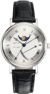 Breguet Classique Moonphase Power Reserve 7787BB 39mm White gold Silver