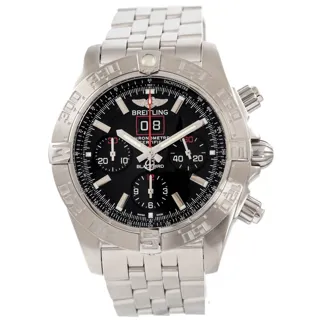 Breitling Chronomat A44360 Stainless steel Black