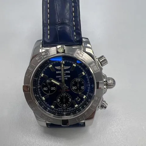 Breitling Chronomat AB0110 44mm Stainless steel Blue 11