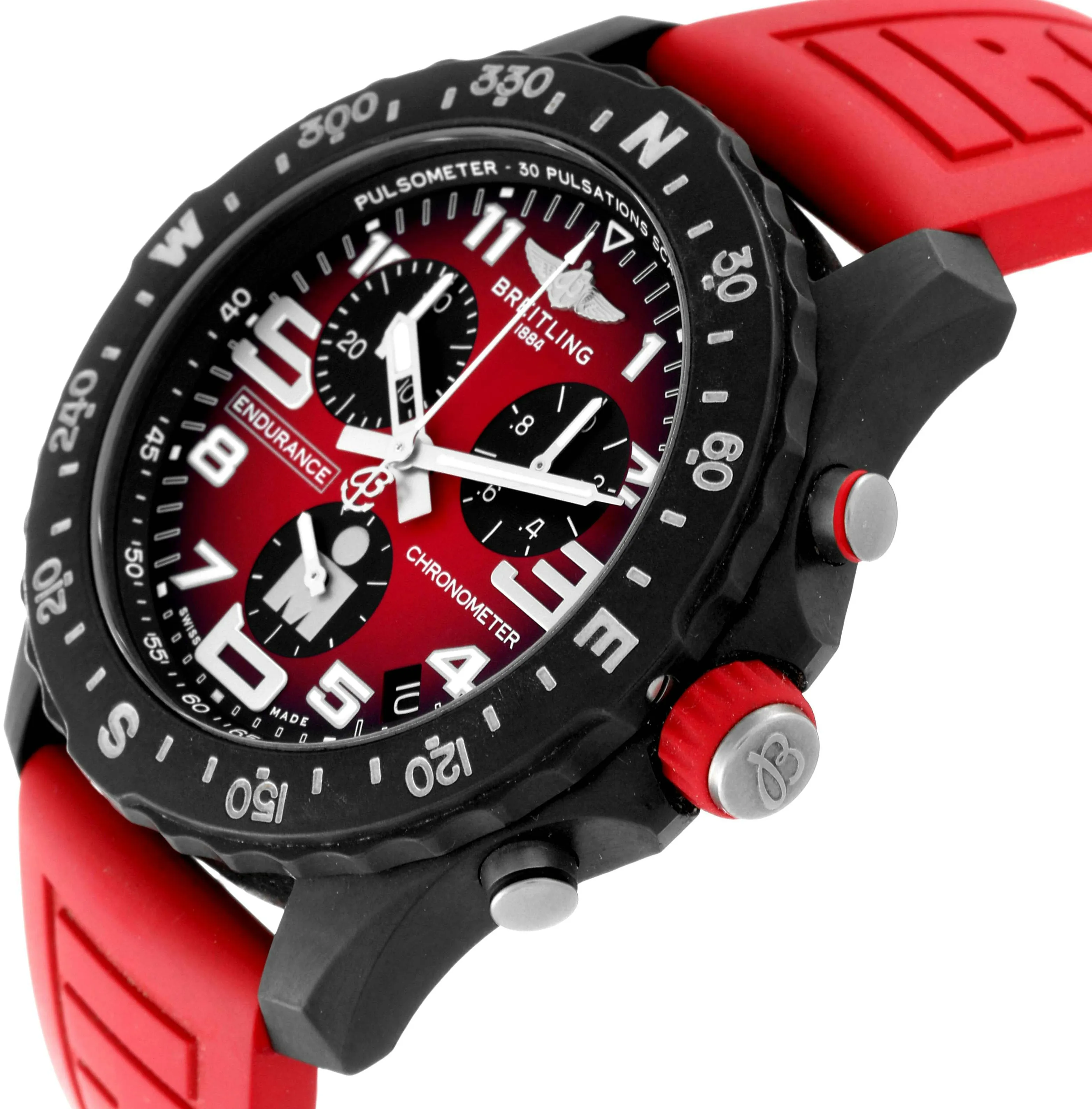 Breitling Endurance Pro X82310 44mm Titanium Red 1