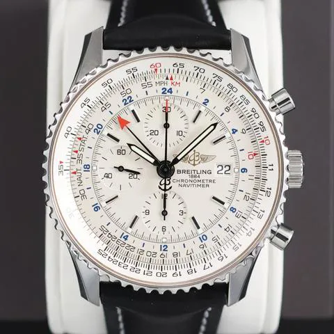 Breitling Navitimer A24322 46mm Stainless steel White