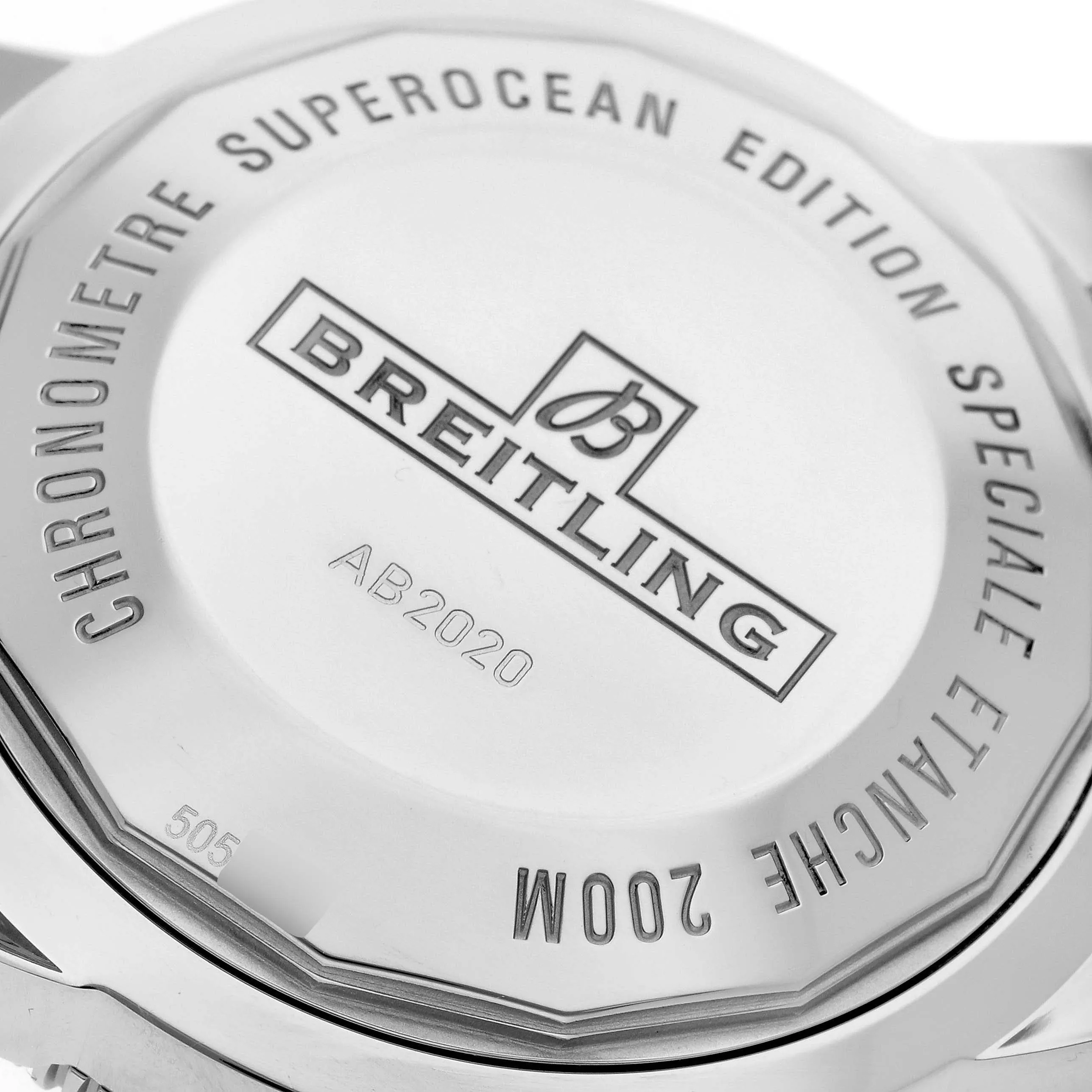 Breitling Superocean Heritage AB2020 46mm Stainless steel Blue 3