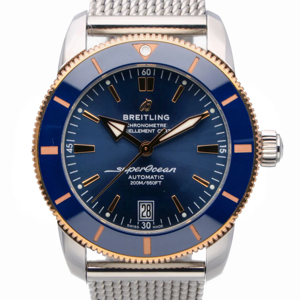 Breitling Superocean Heritage UB2010161C1A1 42mm Stainless steel Blue