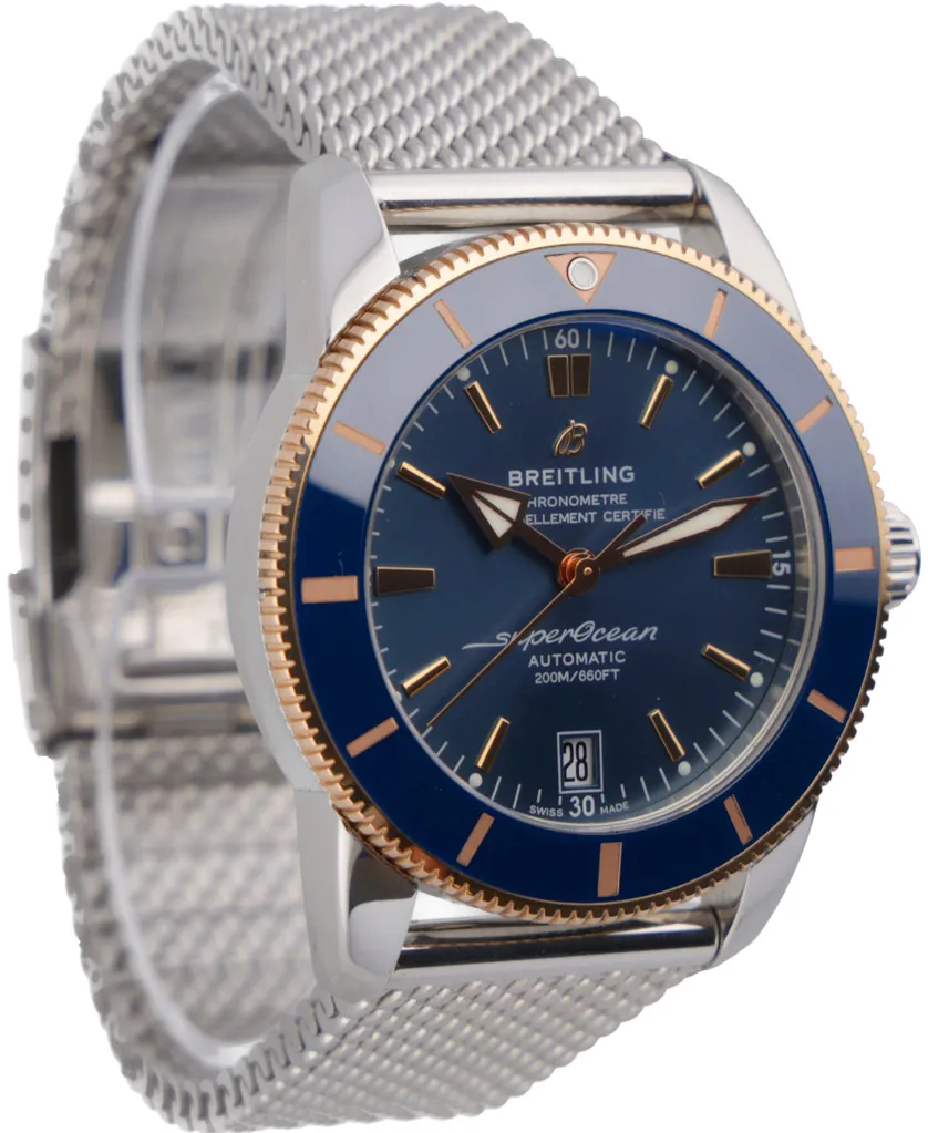 Breitling Superocean Heritage UB2010161C1A1 42mm Stainless steel Blue 4