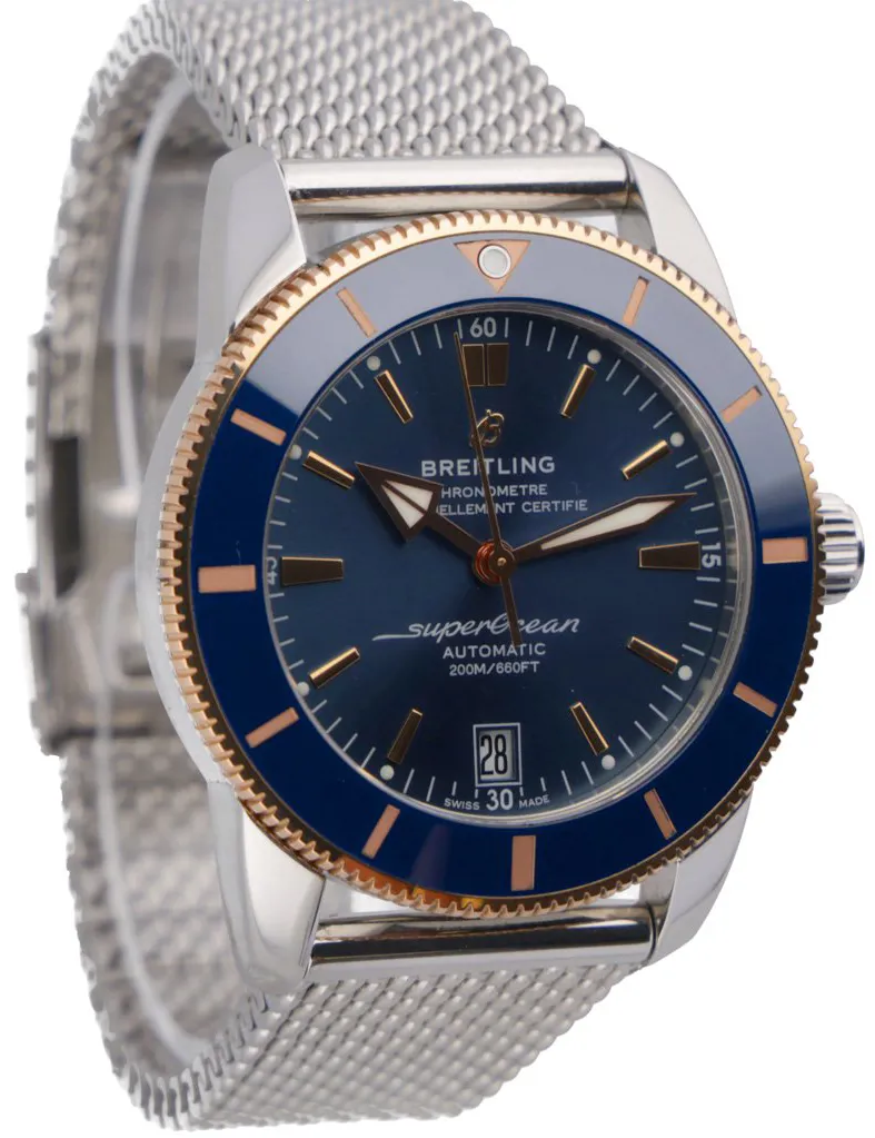Breitling Superocean Heritage UB2010161C1A1 42mm Stainless steel Blue 5