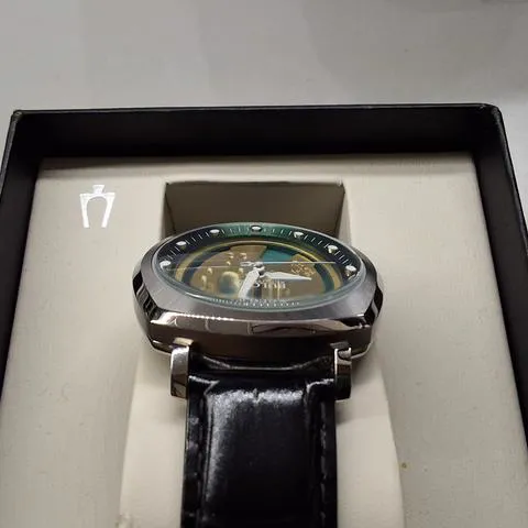 Bulova Accutron 96A155 42mm Stainless steel Green 5